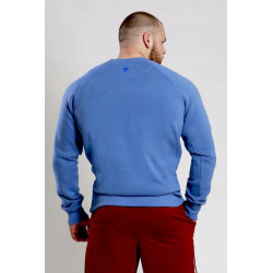 Trec Męska Bluza SWEATSHIRT 008 90% BAWEŁNA 10% POLIESTER - DARK-BLUE L