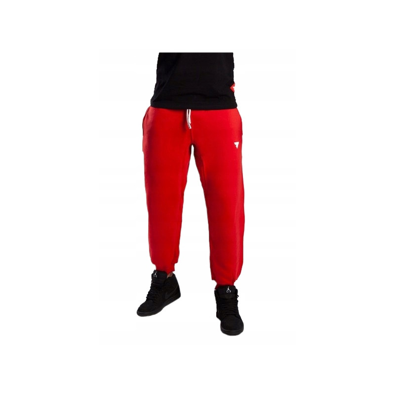 TREC WEAR SPODNIE DRESOWE PANTS RED IDEALNE NA TRENING WYGODNE WYTRZYMAŁE TREC WEAR SPODNIE DRESOWE PANTS RED IDEALNE NA TRENING WYGODNE WYTRZYMAŁE