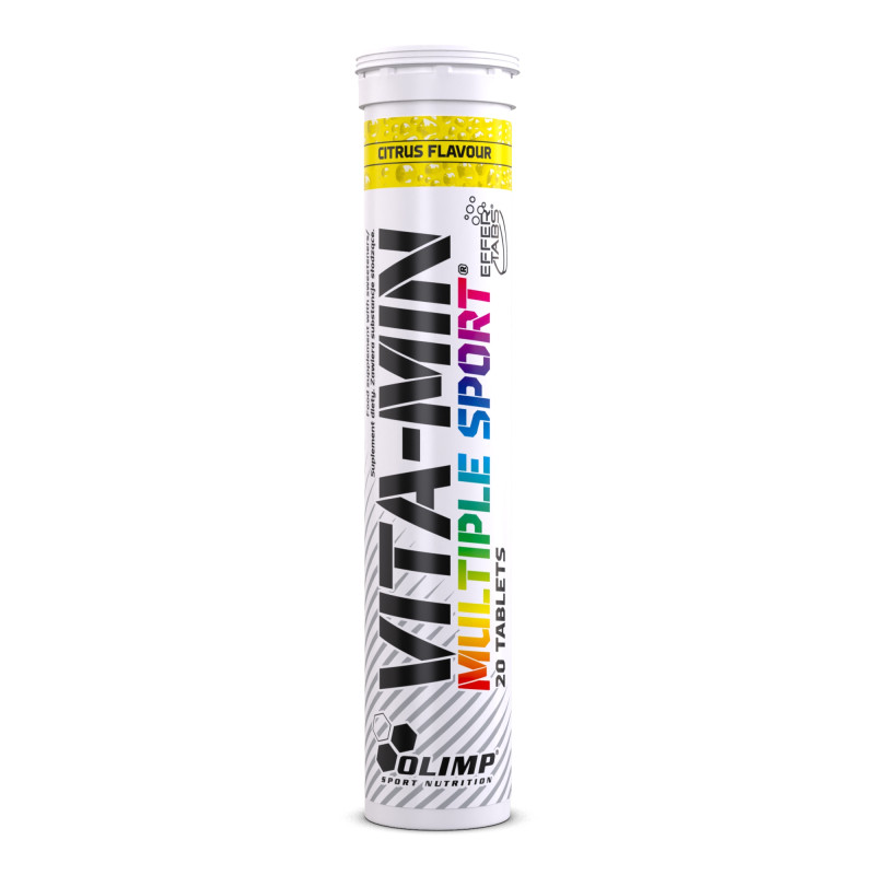Vita-Min Multiple Sport Effer WITAMINY MINERAŁY MAGNEZ B6 - 3x 20 tab