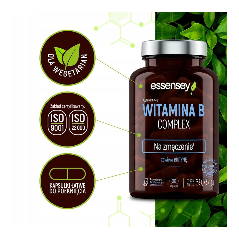 ESSENSEY WITAMINy B COMPLEX ZDROWIE URODA