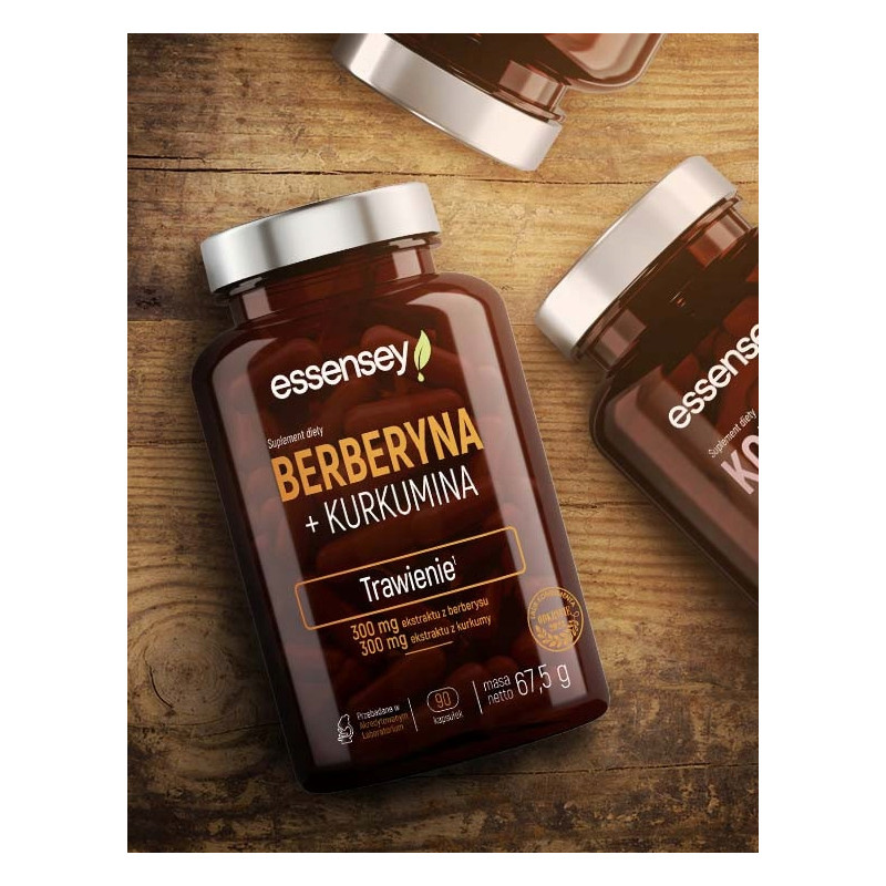 ESSENSEY BERBERYNA + KURKUMA CUKRZYCA TRAWIENIE