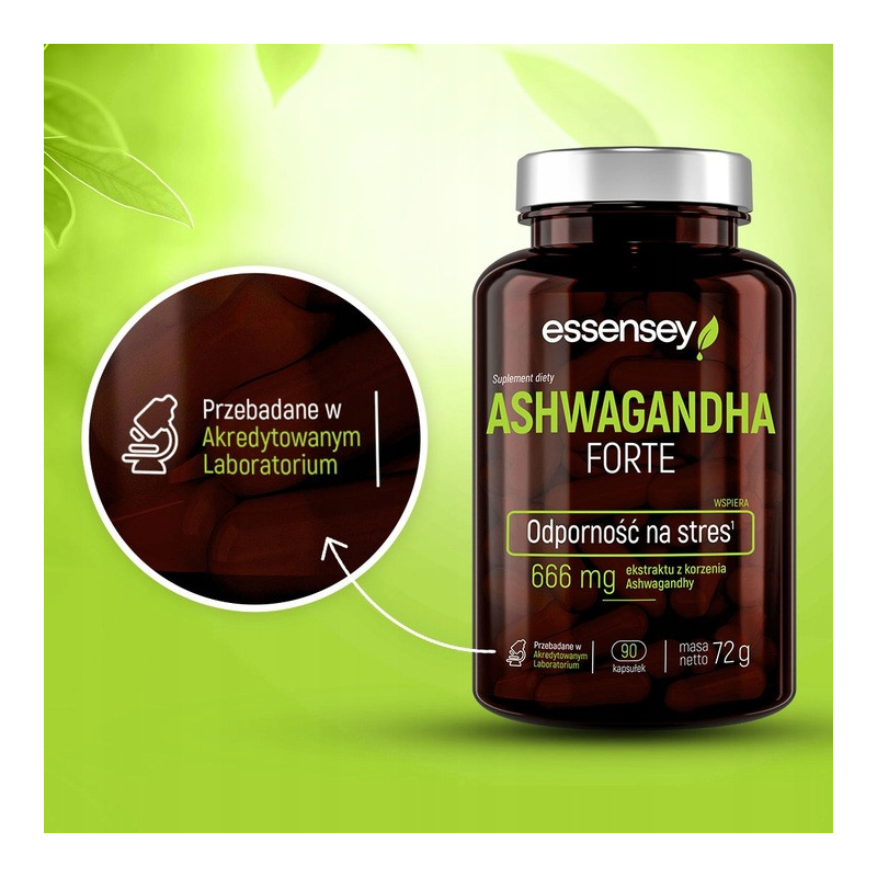 ESSENSEY ASHWAGANDHA FORTE STRES SEN RELAKS