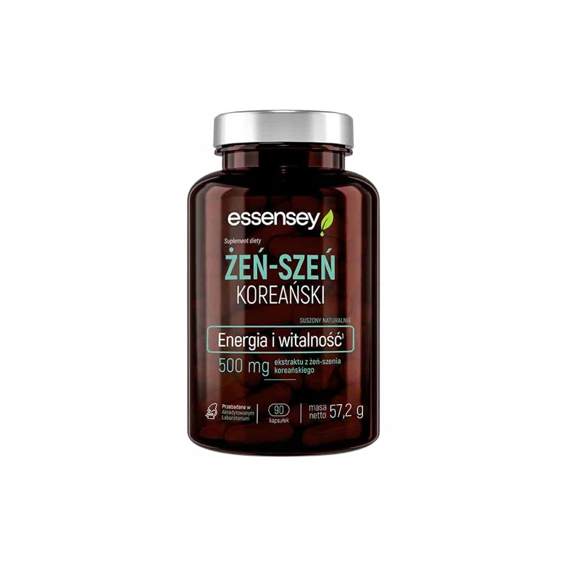 ŻEŃ-SZEŃ KOREAŃSKI 100% CERTYFIKOWANY KORZEŃ MOCNY
