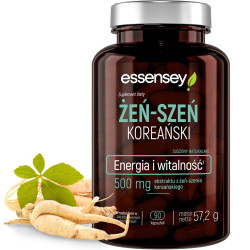 ŻEŃ-SZEŃ KOREAŃSKI 100% CERTYFIKOWANY KORZEŃ MOCNY