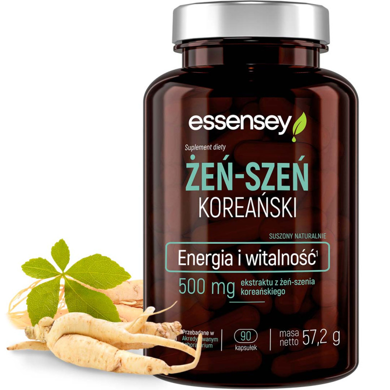 ŻEŃ-SZEŃ KOREAŃSKI 100% CERTYFIKOWANY KORZEŃ MOCNY