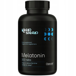 Ostrovit Melatonina 300tabs Mocny Zdrowy Sen
