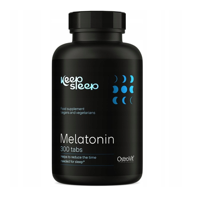 Ostrovit Melatonina 300tabs Mocny Zdrowy Sen