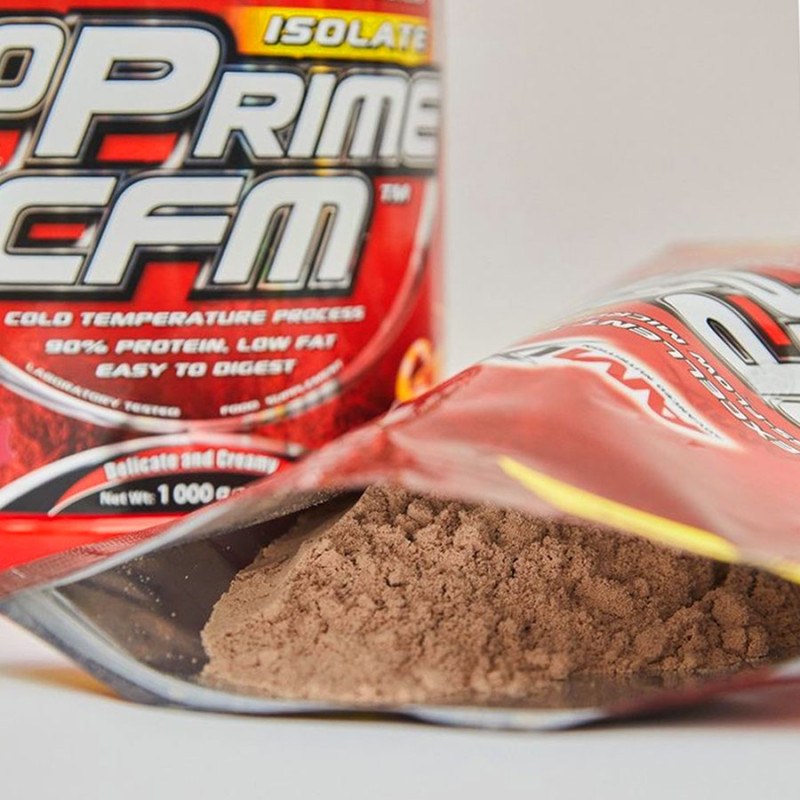 AMIX ISOPRIME CFM 500g BIAŁKO WPI IZOLAT PROTEIN PROTEINY WITAMINY BCAA