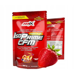 AMIX ISOPRIME CFM 500g BIAŁKO WPI IZOLAT PROTEIN PROTEINY WITAMINY BCAA