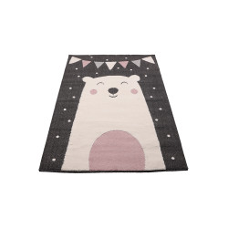 Dywan Skandi Kids A1098A ANTHRACITE/CREAM 100x150cm Dywan Skandi Kids A1098A ANTHRACITE/CREAM 100x150cm