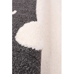 Dywan Skandi Kids A1098A ANTHRACITE/CREAM 100x150cm Dywan Skandi Kids A1098A ANTHRACITE/CREAM 100x150cm