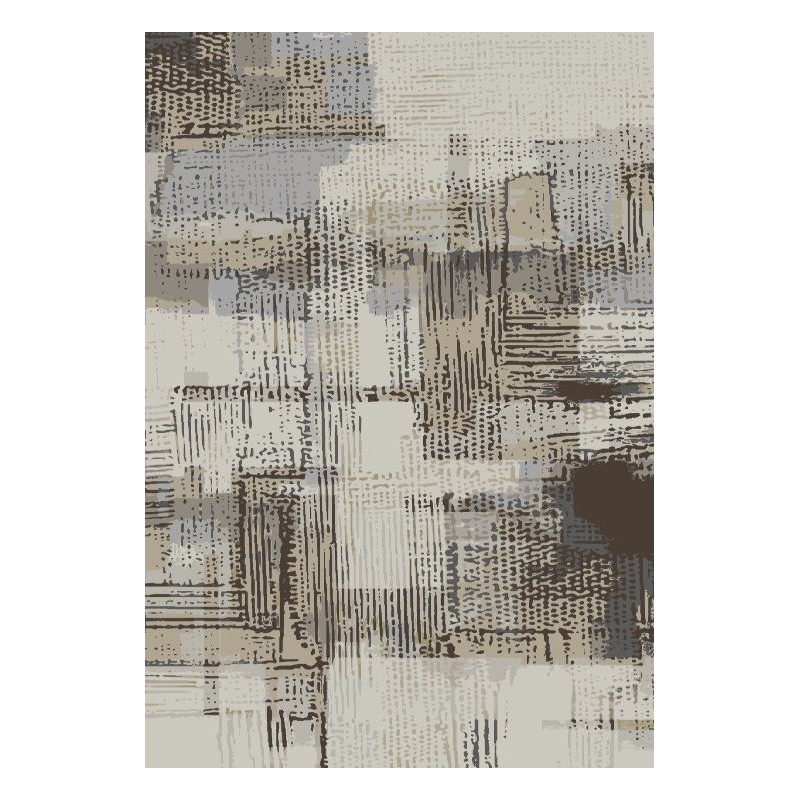 Dywan Safir 251 CREAM/D.BROWN 80x150cm