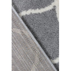 DYWAN SLIM YOGA 8118 SZARY 120x160cm