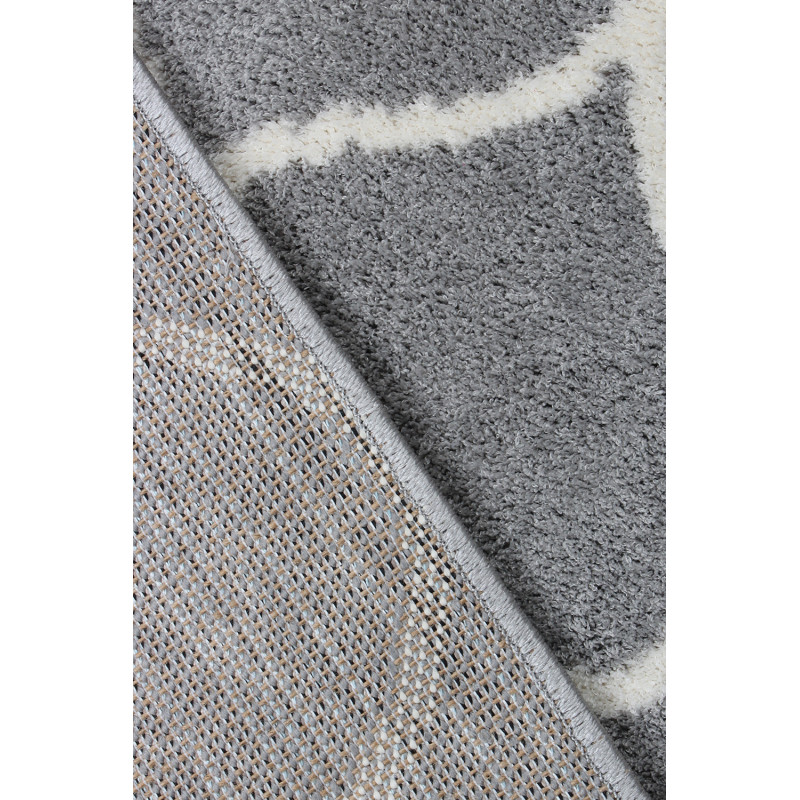 DYWAN SLIM YOGA 8118 SZARY 120x160cm