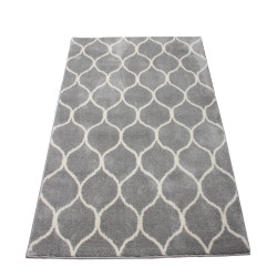 DYWAN SLIM YOGA 8118 SZARY 120x160cm