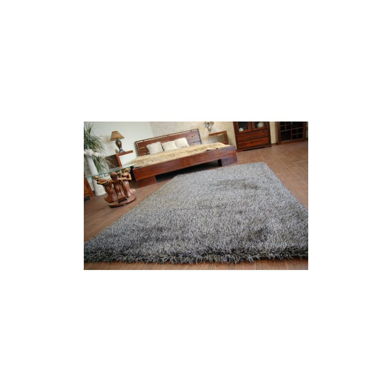 Dywan LOVE SHAGGY wzór 93600 czarny 60x110cm Dywan LOVE SHAGGY wzór 93600 czarny 60x110cm