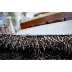 Dywan LOVE SHAGGY wzór 93600 czarny-brąz 160x230cm Dywan LOVE SHAGGY wzór 93600 czarny-brąz 160x230cm