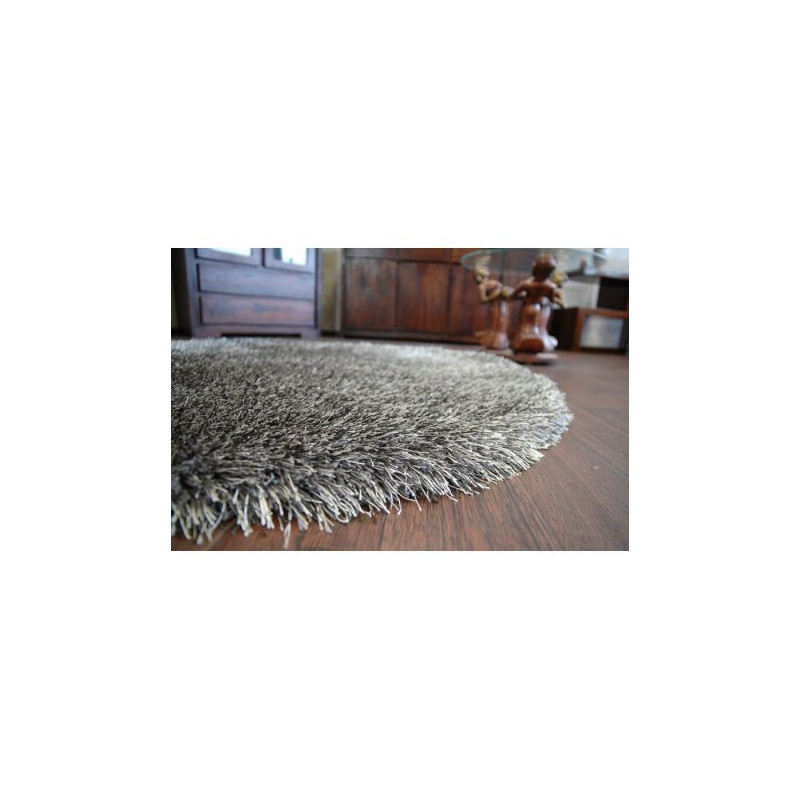 Dywan LOVE SHAGGY koło wzór 93600 taupe koło 120cm Dywan LOVE SHAGGY koło wzór 93600 taupe koło 120cm