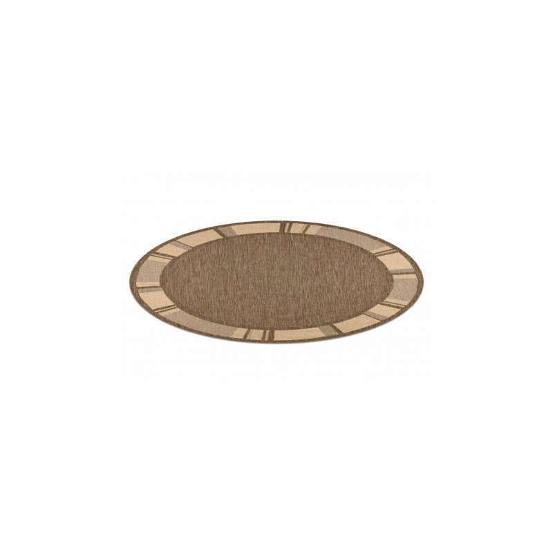 DYWAN SZNURKOWY SIZAL FLOORLUX KOŁO 20195 coffeee / mais koło 120cm DYWAN SZNURKOWY SIZAL FLOORLUX KOŁO 20195 coffeee / mais koło 120cm