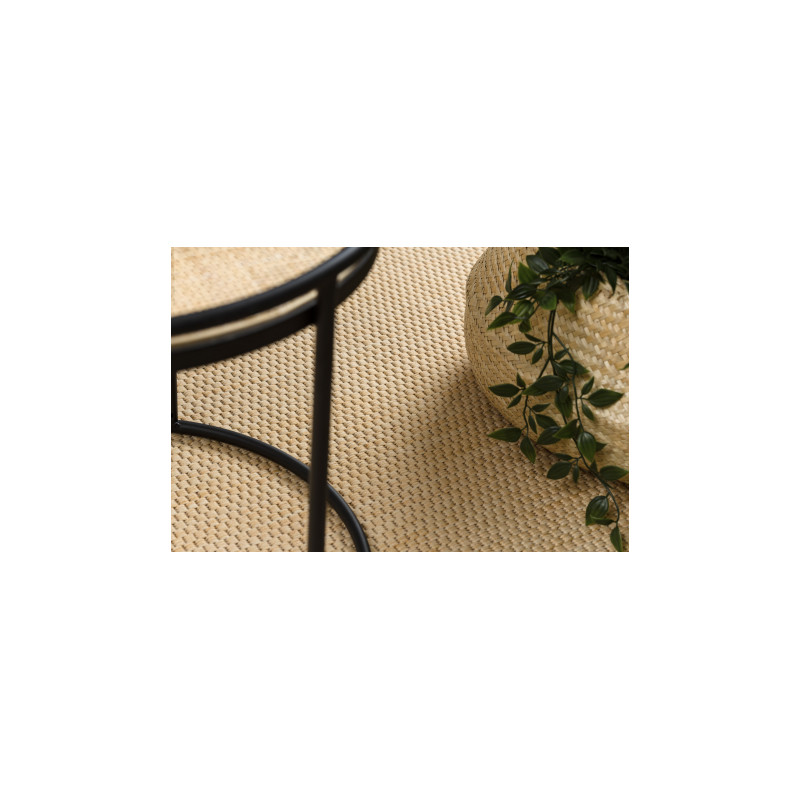 DYWAN SZNURKOWY SIZAL FLOORLUX 20014 mais / coffeee 80x150cm DYWAN SZNURKOWY SIZAL FLOORLUX 20014 mais / coffeee 80x150cm