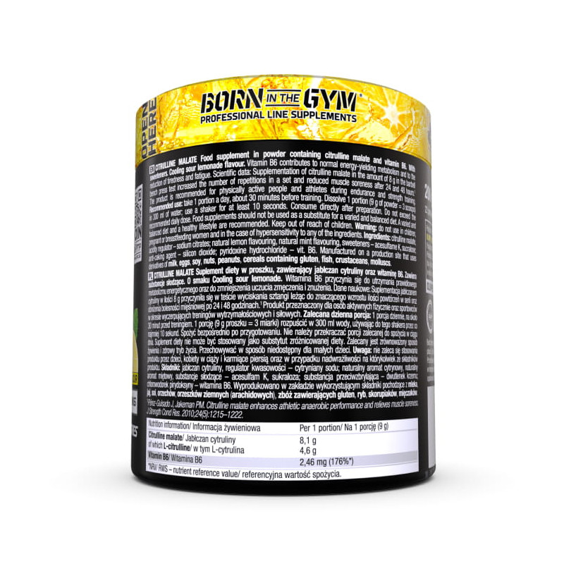 OLIMP CITRULLINE MALATE 200g JABŁCZAN