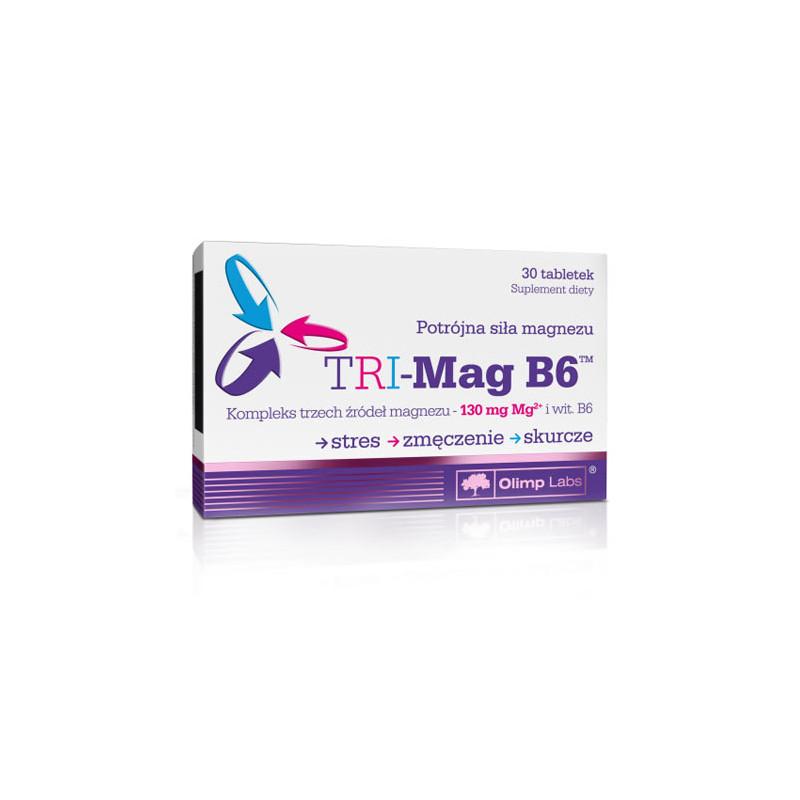 OLIMP Tri-Mag B6 30 tab STRES SKURCZE