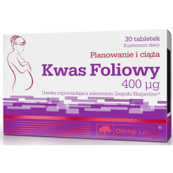OLIMP Kwas foliowy 400 g30 tab DLA PRZYSZŁYCH MAM