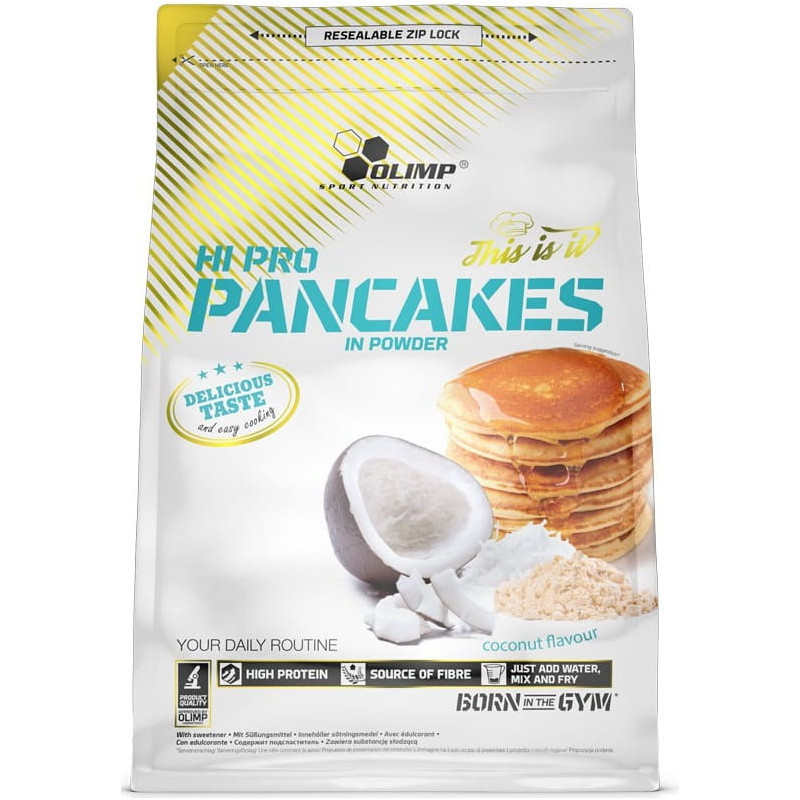 OLIMP Hi Pro Pancakes In Powder 900g Naleśnik OLIMP Hi Pro Pancakes In Powder 900g Naleśnik