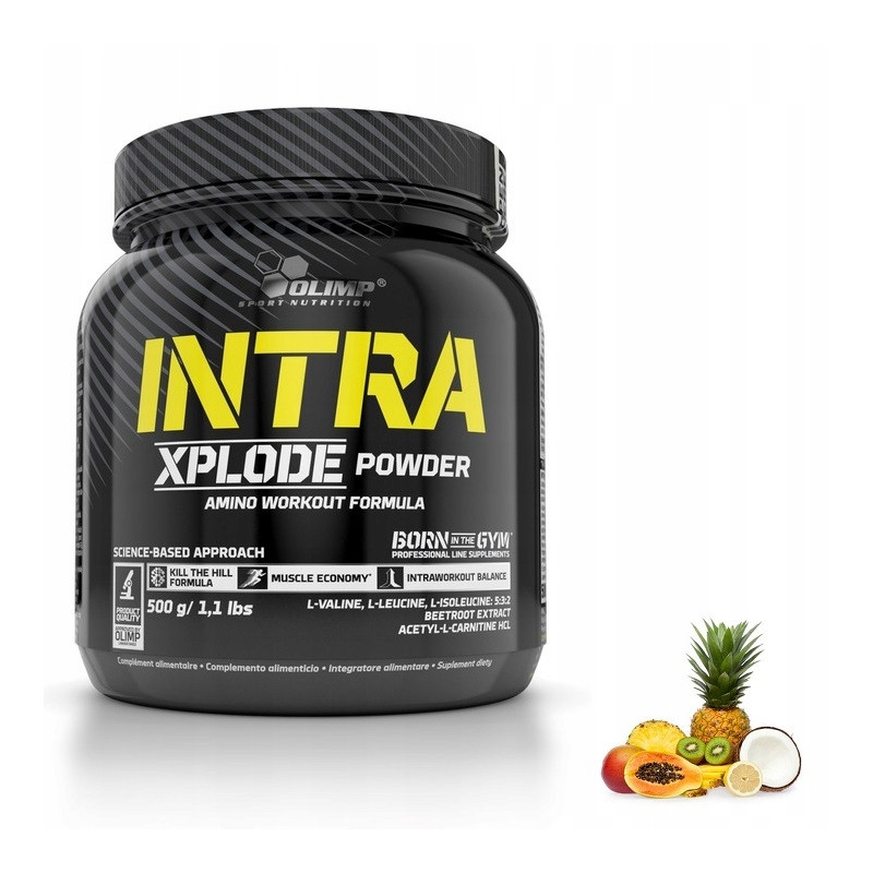 OLIMP INTRA XPLODE BCAA AMINOKWASY 500g