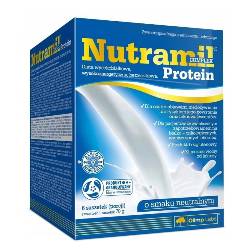 OLIMP Nutramil Complex Protein 6 sasz OLIMP Nutramil Complex Protein 6 sasz