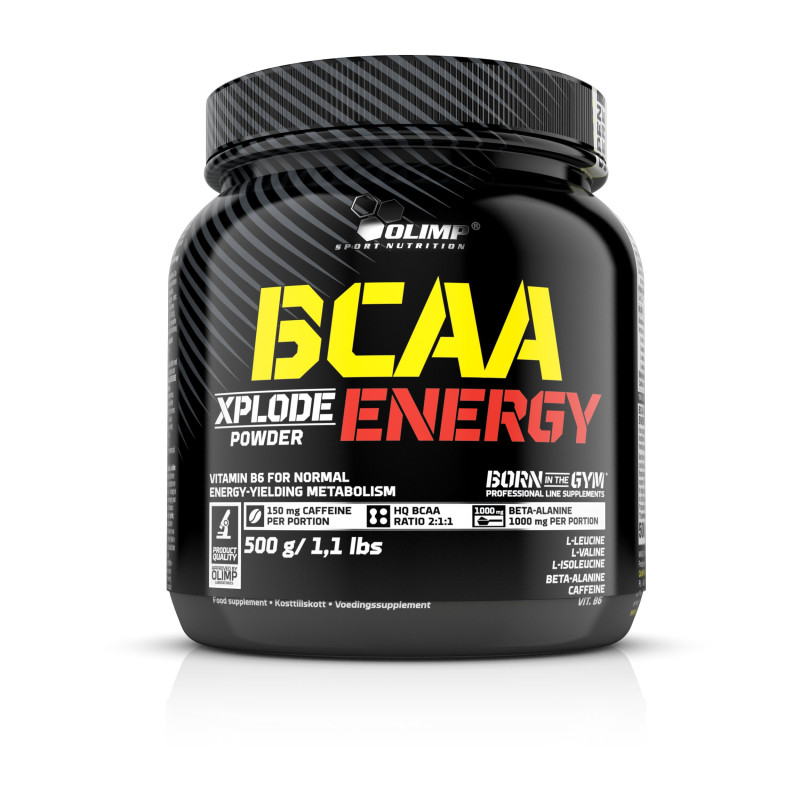 OLIMP BCAA XPLODE ENERGY 500g AMINOKWASY