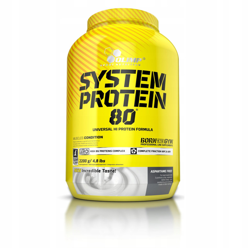 OLIMP System Protein 80 2200g BIAŁKO WITAMINY OLIMP System Protein 80 2200g BIAŁKO WITAMINY