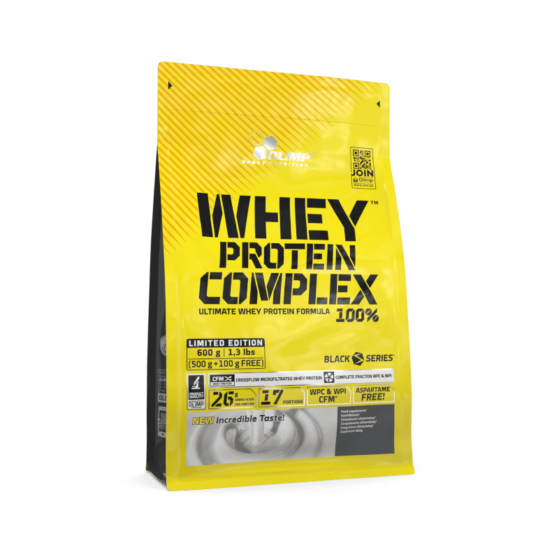 OLIMP WHEY PROTEIN COMPLEX 100% 600g BIAŁKO