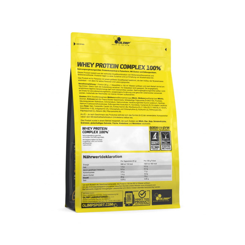 OLIMP WHEY PROTEIN COMPLEX 100% 600g BIAŁKO