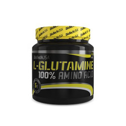 BIOTECH L-GLUTAMINE 100% 500g CZYSTA GLUTAMINA