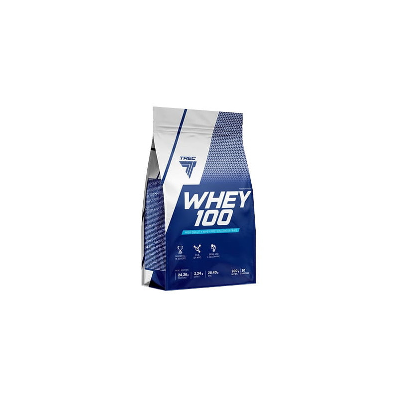 TREC WHEY 100 900g SUPER BIAŁKO TREC WHEY 100 900g SUPER BIAŁKO