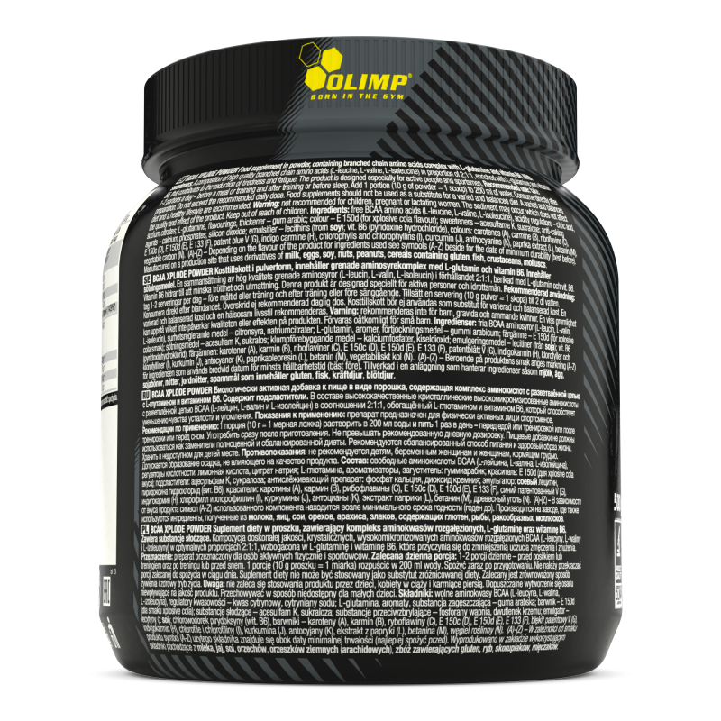 OLIMP BCAA AMINOKWASY Xplode 500g OLIMP BCAA AMINOKWASY Xplode 500g