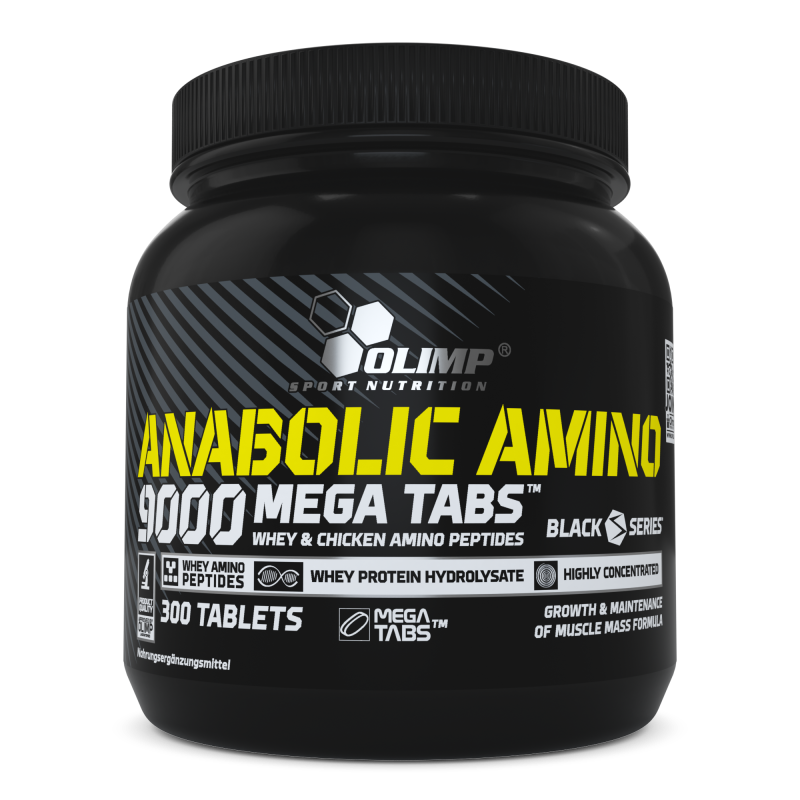 OLIMP ANABOLIC AMINO 9000 300tab BIAŁKO AMINOKWASY