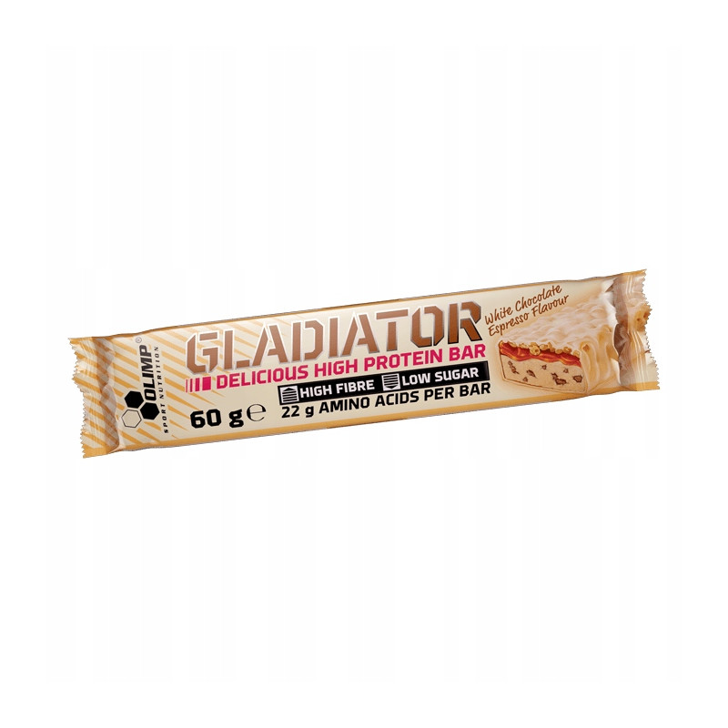 OLIMP GLADIATOR 60g BATON BIAŁKO PROTEIN OLIMP GLADIATOR 60g BATON BIAŁKO PROTEIN