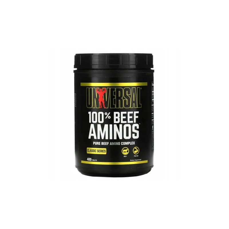 Universal 100% Beef Aminos 400tab Sucha masa Universal 100% Beef Aminos 400tab Sucha masa