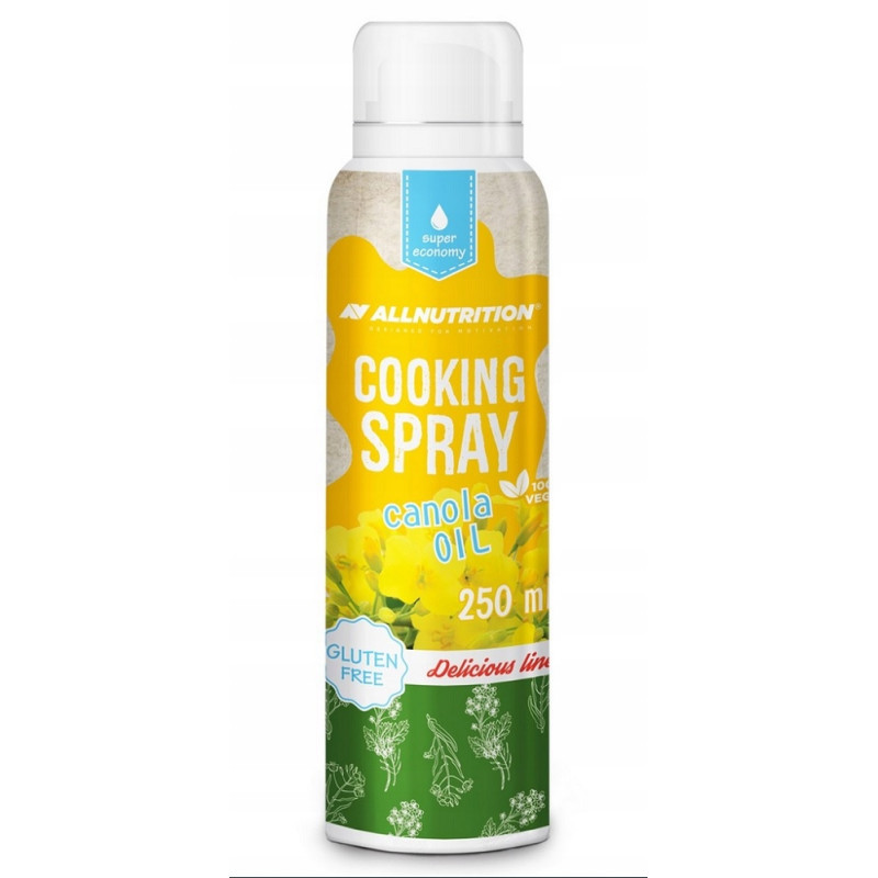 ALLNUTRITION COOKING SPRAY CANOLA OIL 250ML ALLNUTRITION COOKING SPRAY CANOLA OIL 250ML