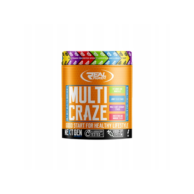 REAL PHARM MULTI CRAZE 270 tab WITAMINY ZDROWIE