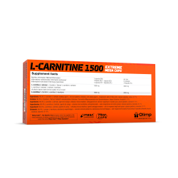 OLIMP L-CARNITINE SPALACZ 1500 L-KARNITYNA OLIMP L-CARNITINE SPALACZ 1500 L-KARNITYNA