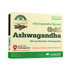 PURE HERBS OLIMP Ashwagandha 30 kapusłek