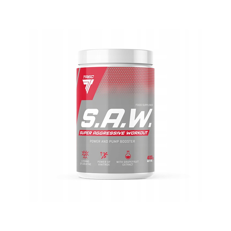 TREC S.A.W. 400 g Energia Siła Pompa TREC S.A.W. 400 g Energia Siła Pompa