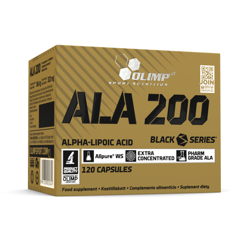 OLIMP ALA 200 KWAS ALFA LIPONOWY 120 caps OLIMP ALA 200 KWAS ALFA LIPONOWY 120 caps