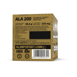 OLIMP ALA 200 KWAS ALFA LIPONOWY 120 caps OLIMP ALA 200 KWAS ALFA LIPONOWY 120 caps