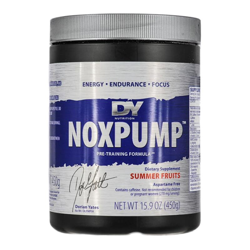 DORIAN YATES NOX PUMP 450g POMPA MOC PRE WORKOUT