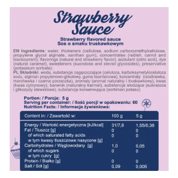 ALLNUTRITION STRAWBERRY SAUCE 300G ALLNUTRITION STRAWBERRY SAUCE 300G