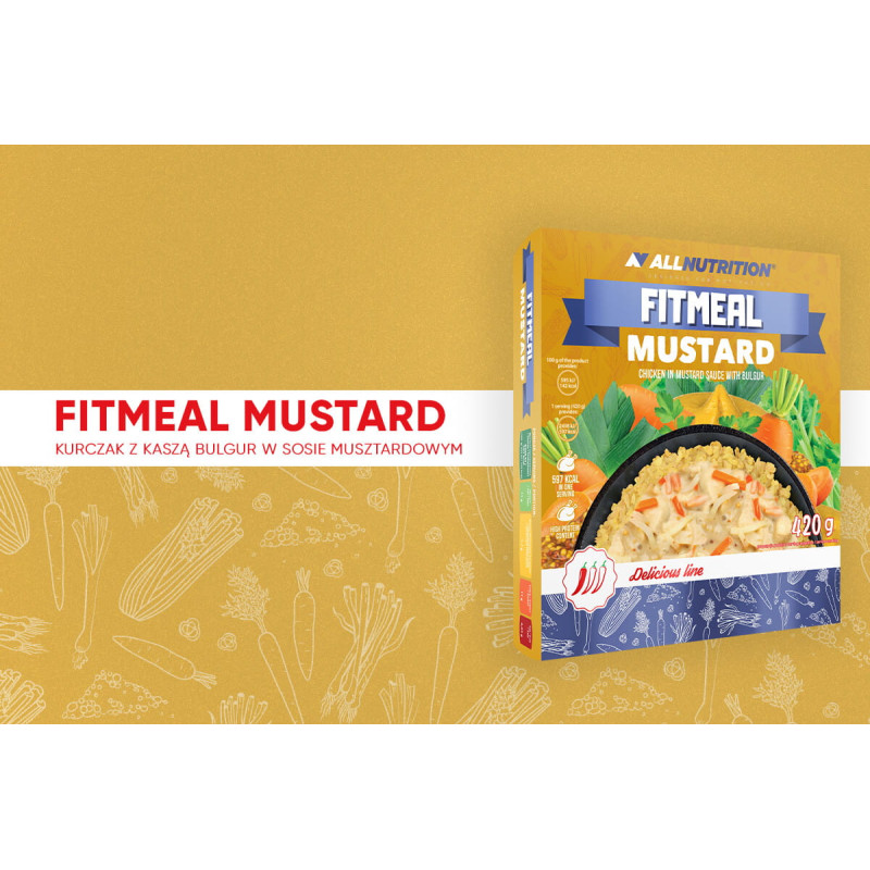 ALLNUTRITION  FITMEAL MUSTARD